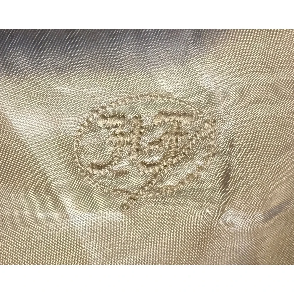 Hickey Freeman Madison Blazer Mens 42 Short Tan Wool Silk Linen Windowpane Coat